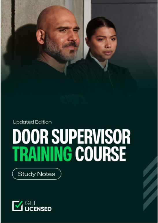 Glossy Paperback Course Book (Door Supervisor)