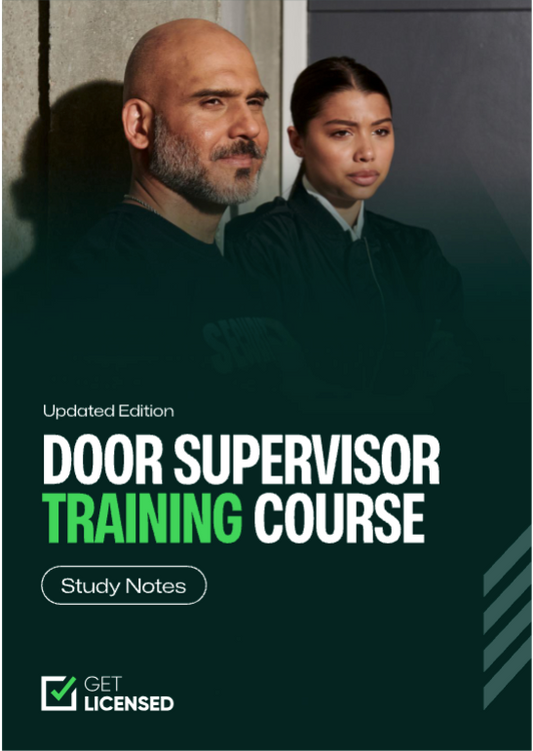 Glossy Paperback Course Book (SIA Door Supervisor Training)